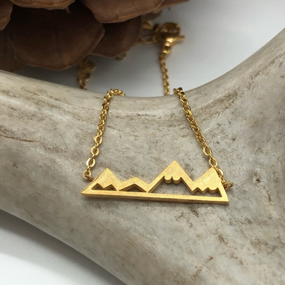 Gold Mountain Necklace